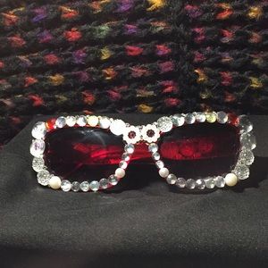 HandMade Gem Encrusted Sunglasses